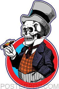 Von Strawn Mr Bones Sticker Image
