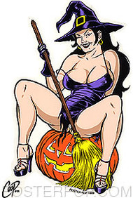 Coop Witchy-Poo Sticker Image