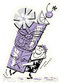 Derek Yaniger Big Tiki Mug Sticker Image