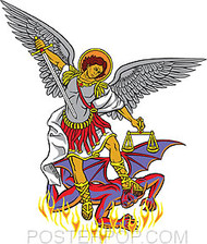 Almera Archangel Sticker Image