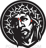 Almera Crown Of Thorns Sticker Image