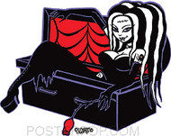 Pigors Coffin Cutie Sticker Image