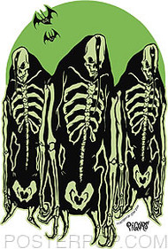 Pigors Misfit Ghouls Sticker Image