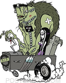 Pigors Monster Koach Sticker Image
