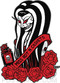 Pigors Beauty Queen Sticker Image