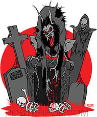 Pigors Were Wolf Sticker Image
