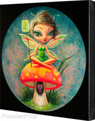 Aaron Marshall - Green Pixie Gallery Wrapped Canvas Fine Art Print Image
