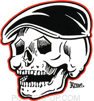 Kruse Rodder Skull Sticker Image