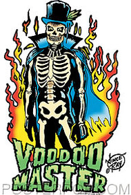 Vince Ray Voodoo Master Sticker Image