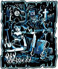 Vince Ray Dead and Buried Sticker Image