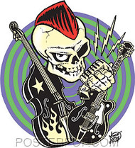 Vince Ray Rocker Sticker Image