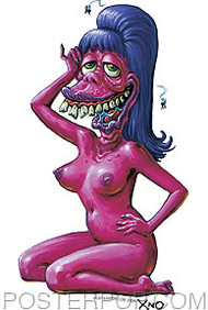 XNO Ugly Betty Sticker Image