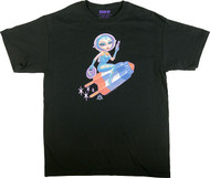 Aaron Marshall Flying Pop Girl T Shirt Image
