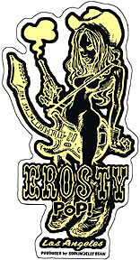 Rockin JellyBean Western Pop Sticker Image