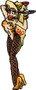 Norton Leopard Girl Patch Image