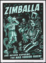 Vince Ray Zimballa Silkscreen Poster Image