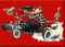 BigToe Outlaw Wolf Fridge Magnet Image Red