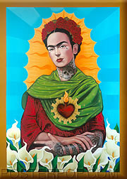 Gustavo Rimada Querida Frida Kahlo Fridge Magnet Image