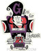Derek Yaniger G is for Greaser Sticker Image