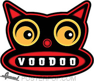 Chico Von Spoon Voodoo Cat Sticker Image