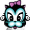 Chico Von Spoon Kitty Sticker Image