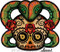 Chico Von Spoon Skull Sticker Image