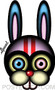 Chico Von Spoon Race Rabbit Sticker Image