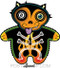 Chico Von Spoon 8 Ball Kitty Sticker Image