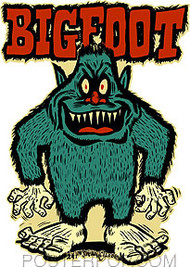 Ben Von Strawn Bigfoot Sticker Image