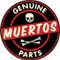 Kruse Genuine Muertos Parts Sticker Image