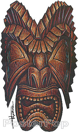 Doug Horne Ku Mask Sticker Image