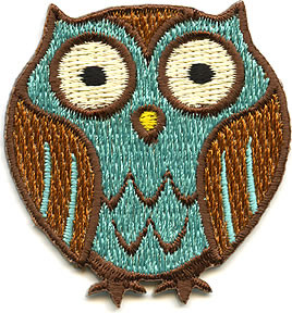 Von Spoon Owl Patch Image