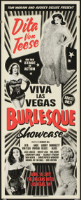 BigToe Official Viva Las Vegas-13 Silkscreen Burlesque Poster 2010