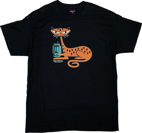 SH123 Shag Tiger Cat T-Shirt
