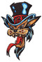 Forbes Top Hat Cat Patch Image