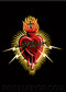 Almera Electric Heart  Fridge Magnet Image