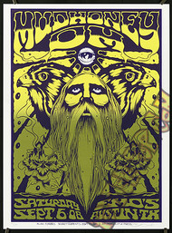 Forbes Mudhoney 2008 TX Silkscreen Concert Poster Image