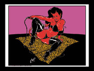 Coop Signed Wild Devil Girl Special Edition Litho Image