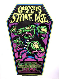 Dirty Donny Queens of the Stone Age Silkscreen Concert Poster 2007 Image