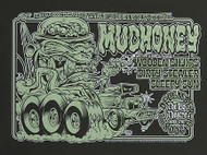 Dirty Donny Mudhoney Silkscreen Concert Poster 2008 Image