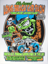 Dirty Donny Ed Roth 2008 Silkscreen Poster