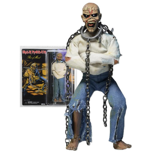 Iron Maiden Eddie Piece of Mind 8" Clothed Action Figure Doll 20cm NECA in Box 
