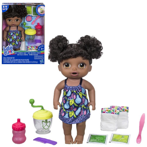 Hasbro Inc Baby Alive Dolls Sweet Spoonfuls Baby African American Ax00 Active Powersports