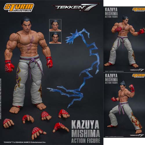 Action Figure pouces figure Storm Collectibles Tekken 7 Kazuya 7 in environ 17.78 cm 
