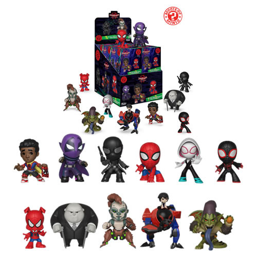 into the spider verse mystery minis