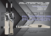 SF Almandus Player Edition English Willow Cricket Bat is mid to low middle cricket bat which is come with the slight concaving that helps in the decreasing the weight of the bat and enlarge the sweet spot area and thickness of the edges.