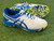 Asics Gel Peake White/Directoire blue cricket shoes