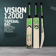 CA Vision 12000 Tape Ball Cricket Bat