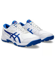 Asics Gel Peake 2 White/Tuna Blue Cricket Shoes