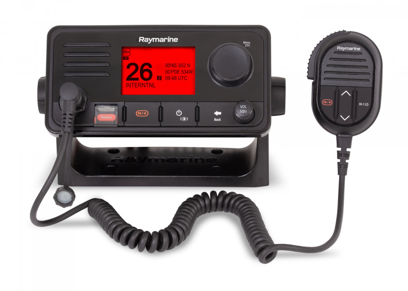 Raymarine Ray63 Marine Radio with Dedicated Channel 16 Button